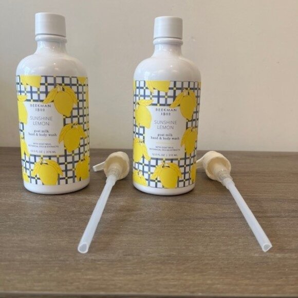 Beekman 1802 Goat Milk Hand and Body wash DUO - Picture 1 of 3